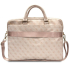 Guess Laptoptas laptop tas - 4G Print - Rose Gold 